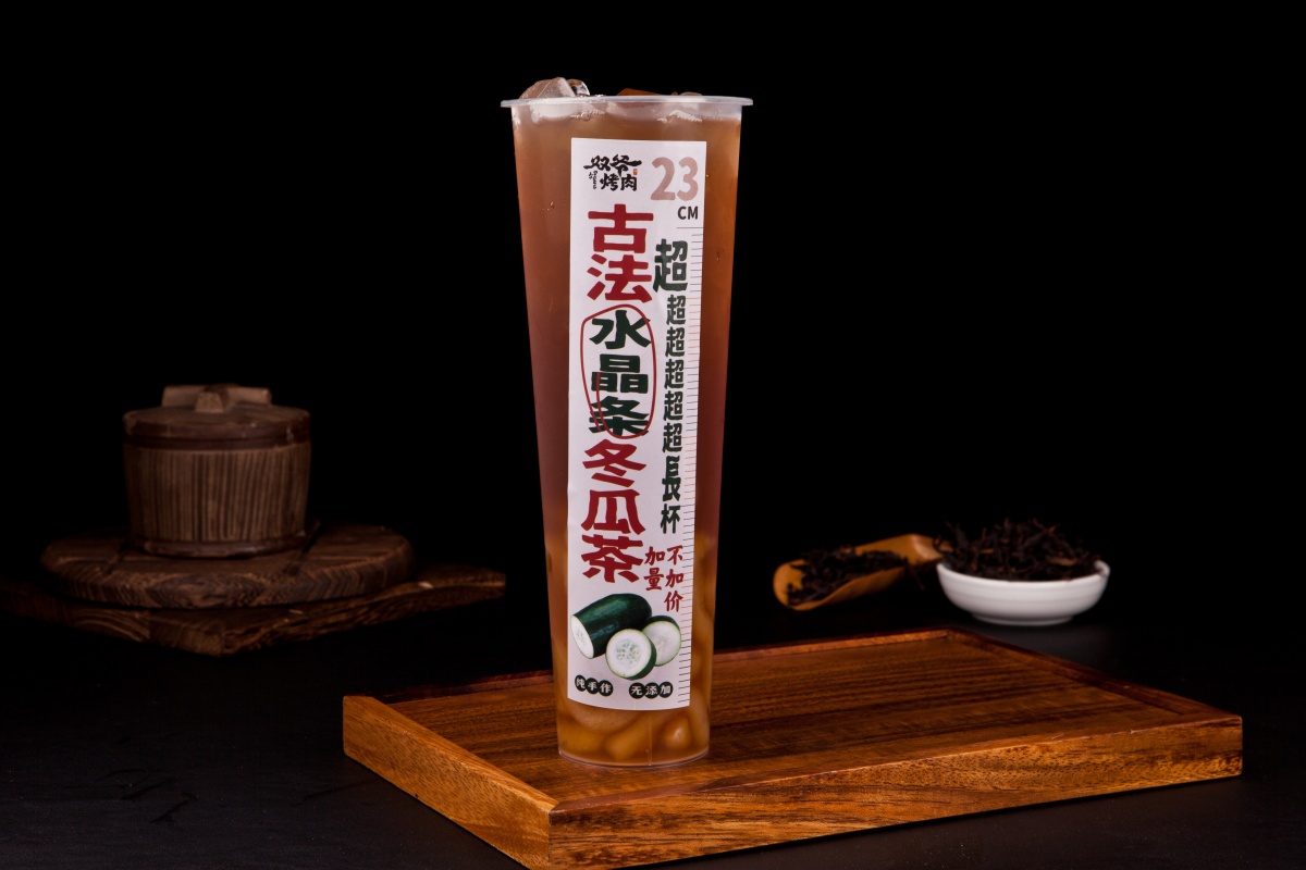 古法水晶条冬瓜茶